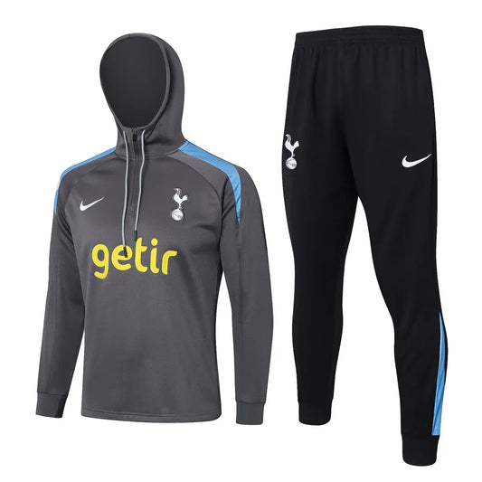 Survêtement Tottenham gris et noir