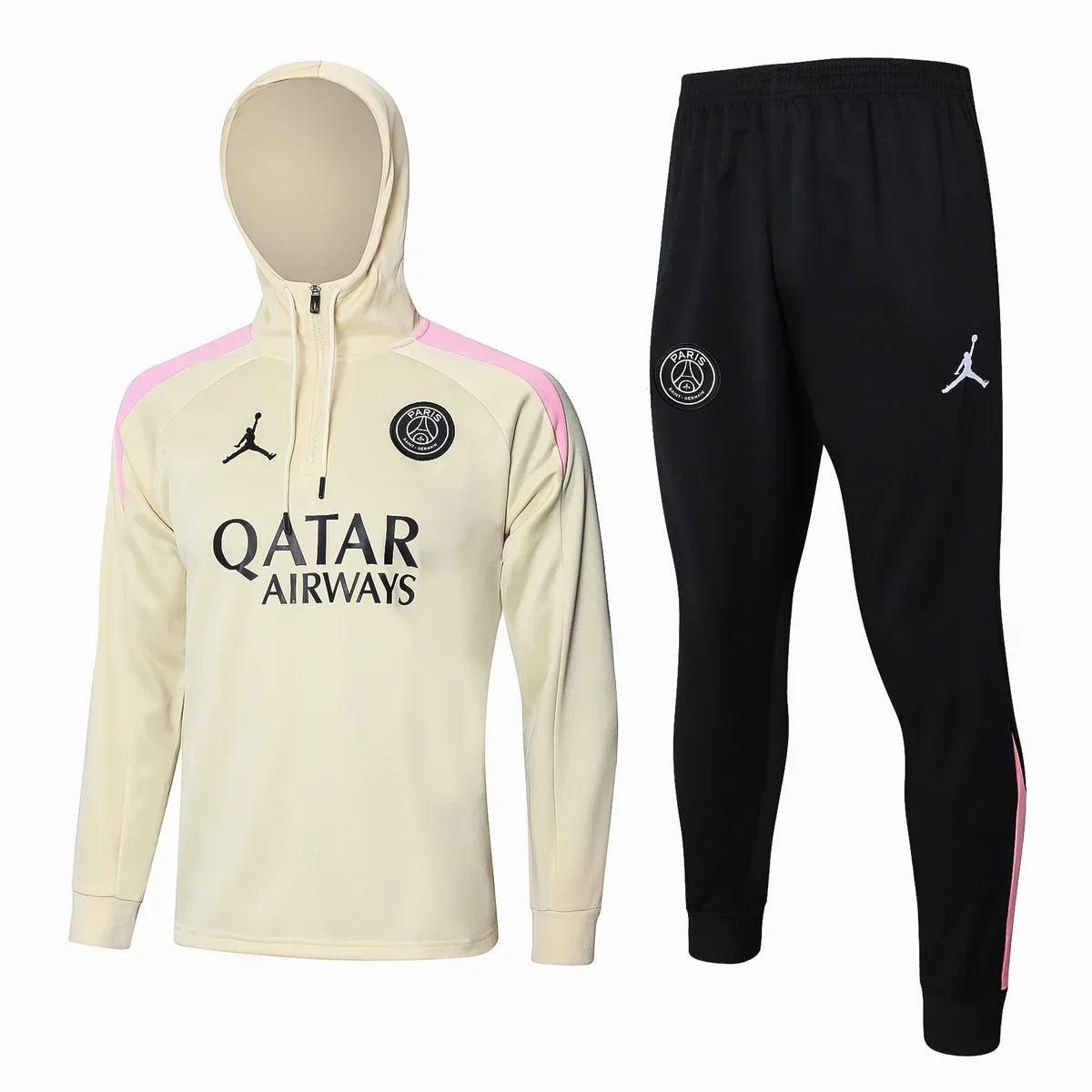 Survêtement PSG beige et noir