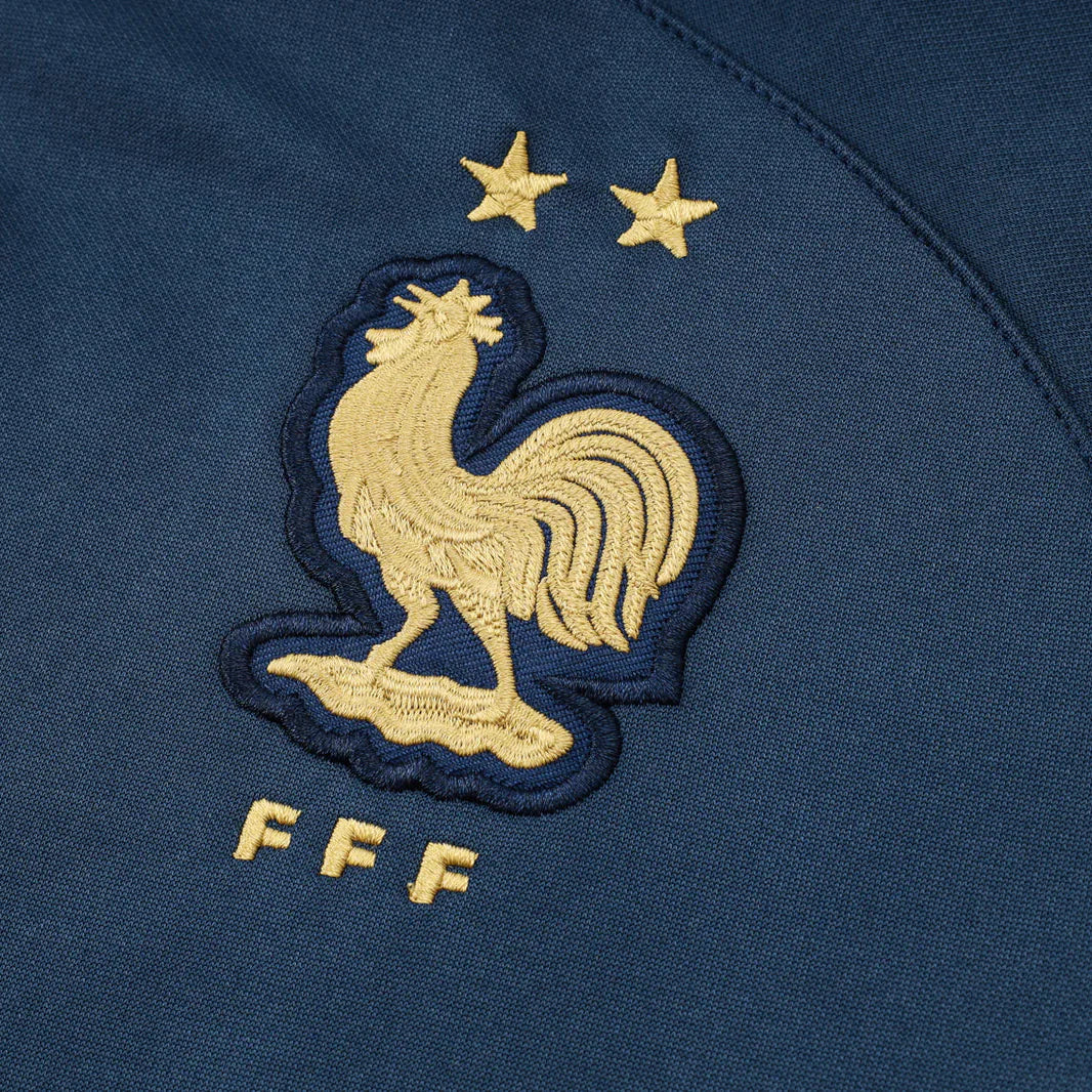 Survêtement France Bleu Foncé et Doré