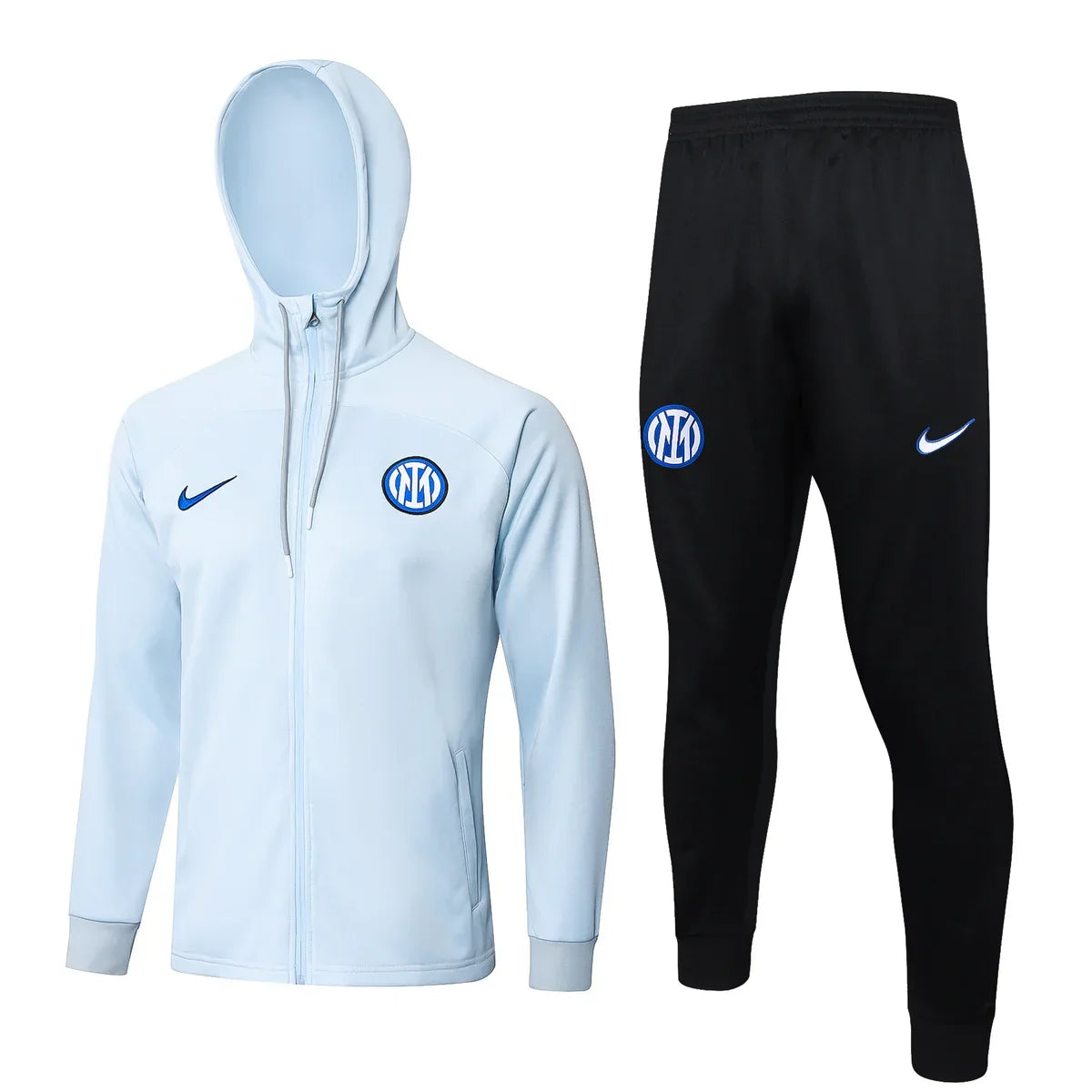 Survêtement blanc et noir Inter Milan