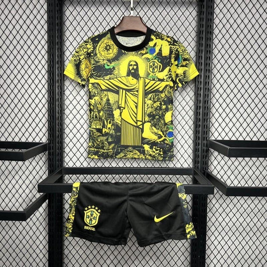 Maglia Gialla Brasile "Gesù" Edizione Limitata Taglia Bambino
