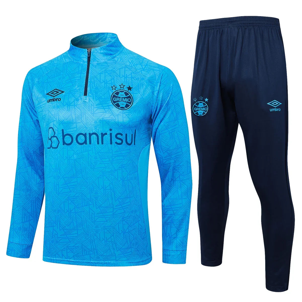 Survêtement Grêmio PA bleu foncé et bleu clair