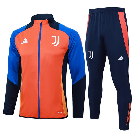 Survêtement Juventus bleu foncé et orange