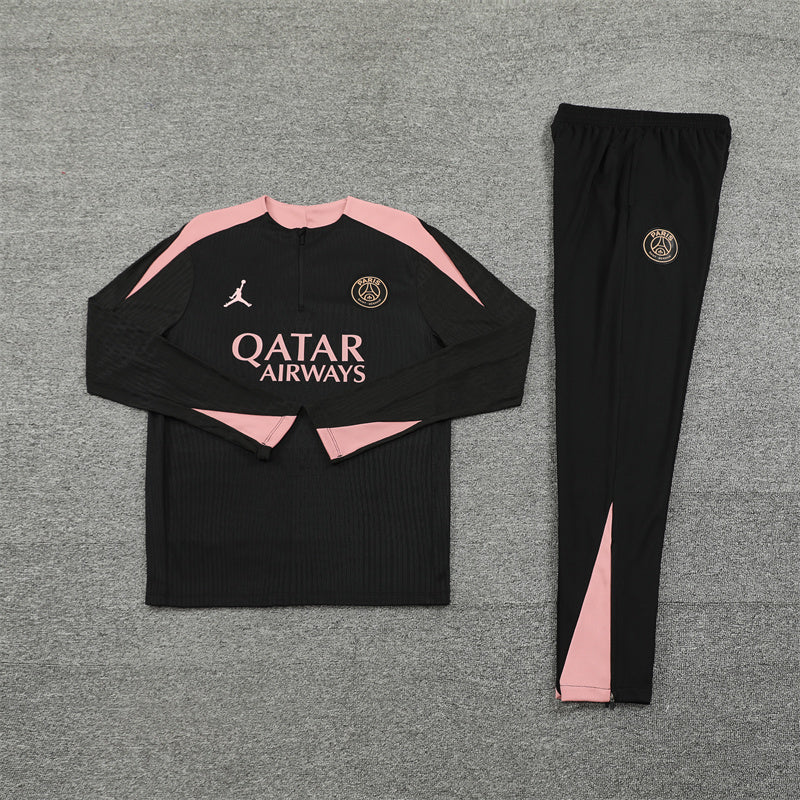 Survêtement PSG noir et rose