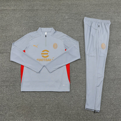 AC Milan Grey Tracksuit