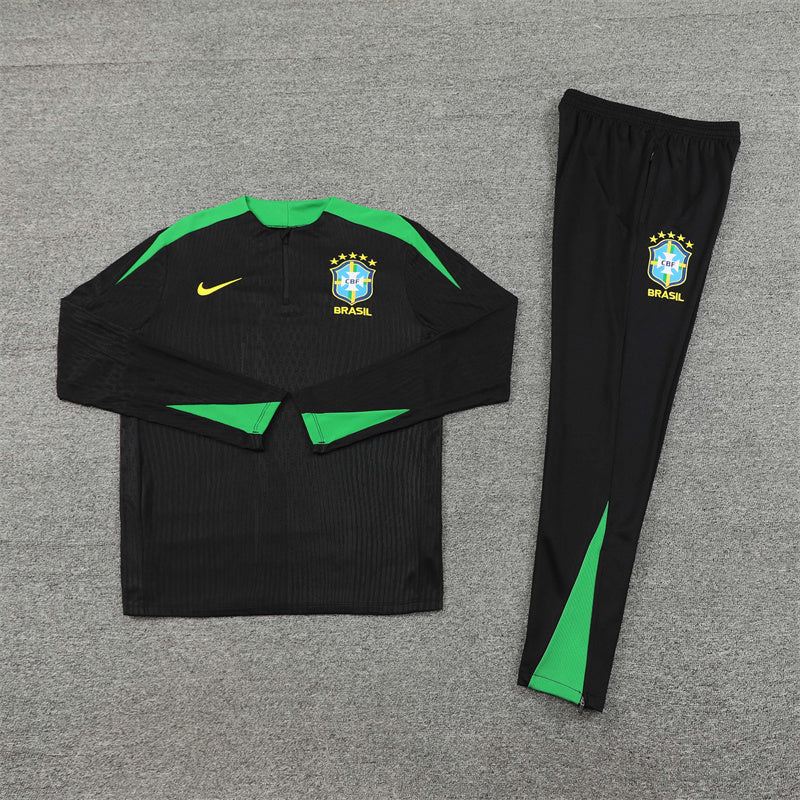 Survêtement Brésil Noir et Vert