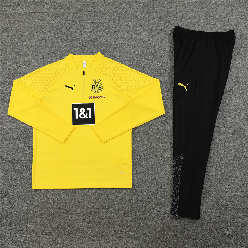 Survêtement noir et jaune du Borussia Dortmund