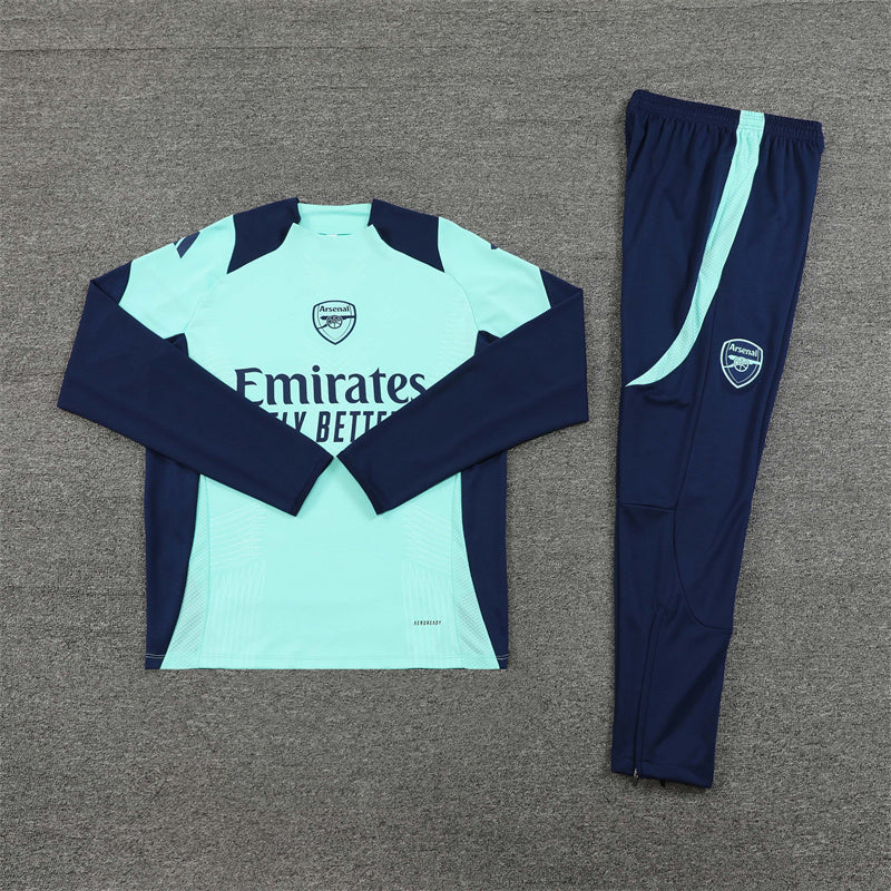 Tuta Arsenal blu e menta