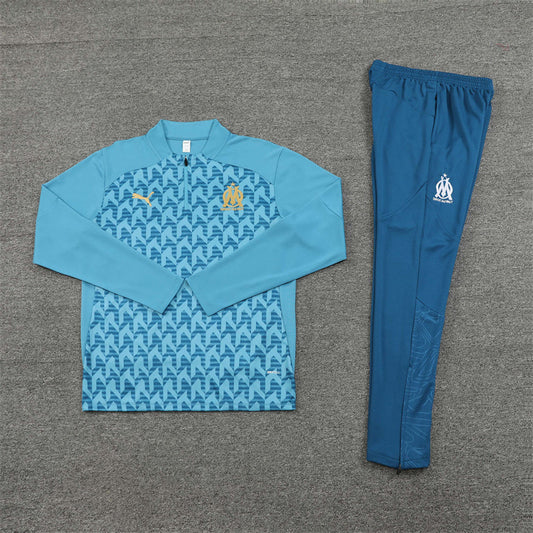 Tuta Olympique Marsiglia Blu e Azzurra