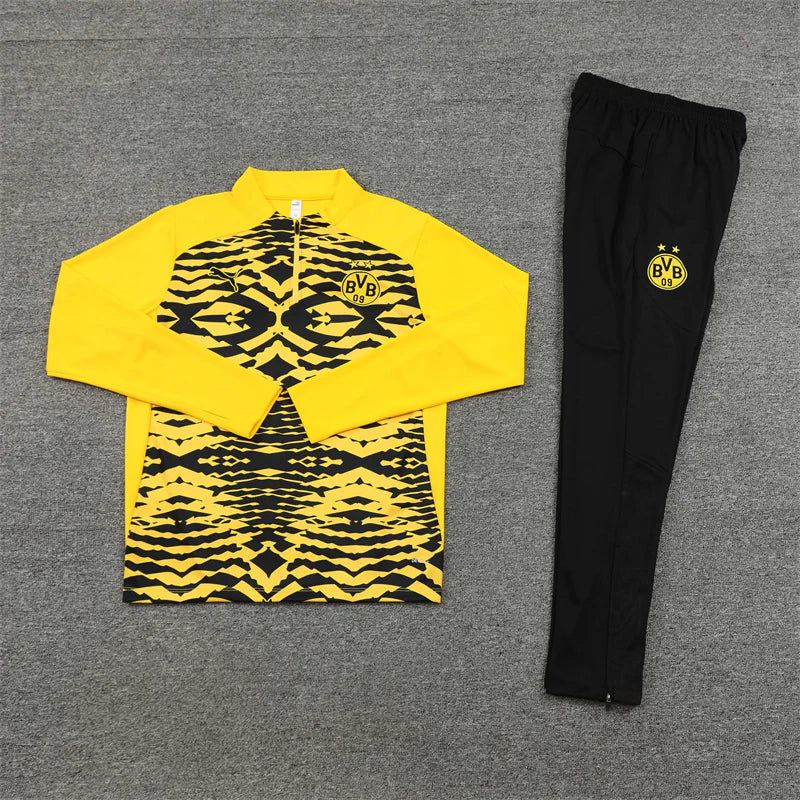 Survêtement noir et jaune Borussia Dortmund