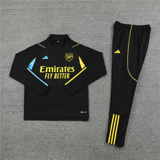 Survêtement Arsenal noir et jaune