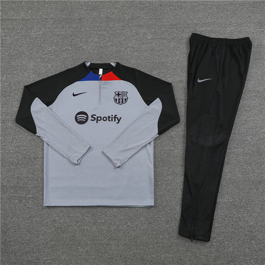 Survêtement FC Barcelone noir et gris
