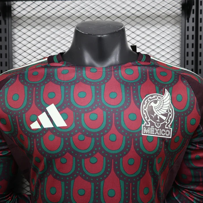 Maillot Domicile Manches Longues Mexique 2024/2025