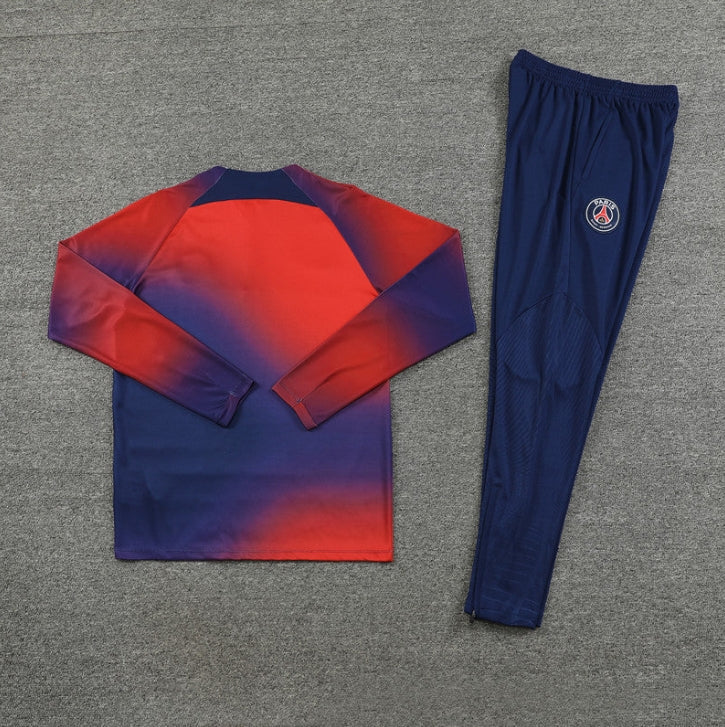 Survêtement PSG bleu foncé et rouge III