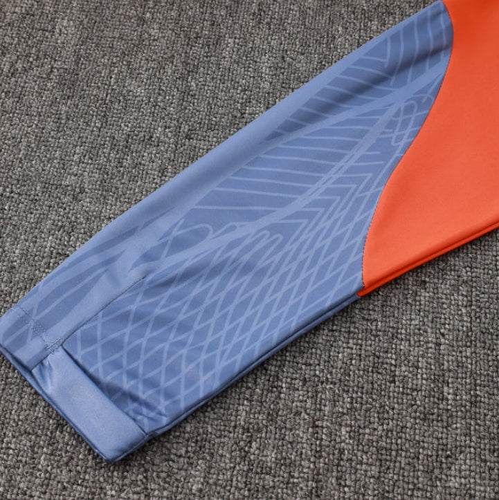 Survêtement Inter Milan bleu clair et orange