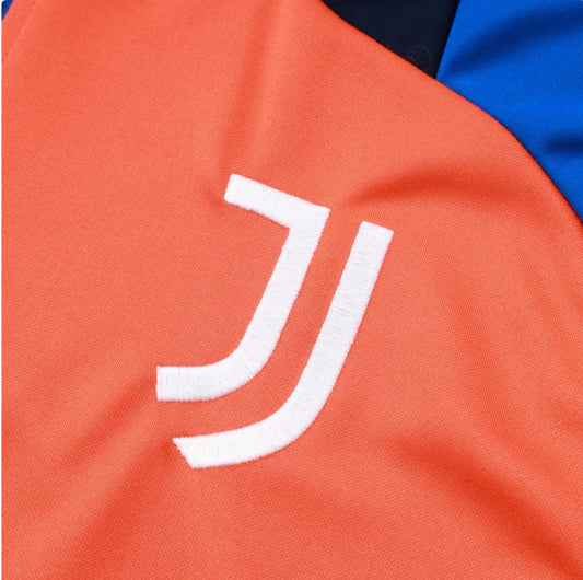 Survêtement Juventus bleu foncé et orange
