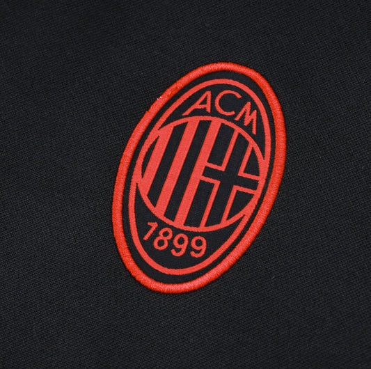 Survêtement noir et rouge AC Milan