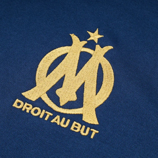 Tuta Olympique de Marseille blu scuro e oro