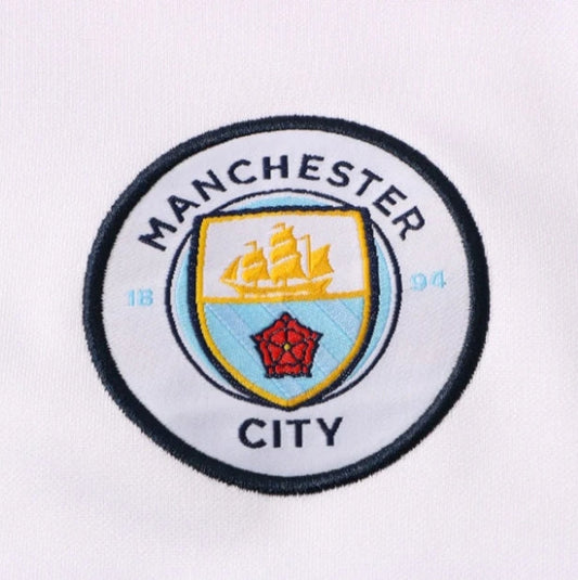 Manchester City Light Blue and White Tracksuit