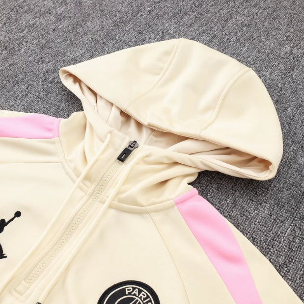 Survêtement PSG beige et noir