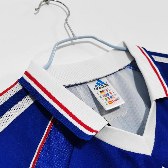 France Retro 1998 World Cup Home Jersey