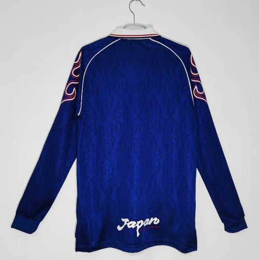 Maillot Domicile Rétro Japon 1998-1999 Manches Longues