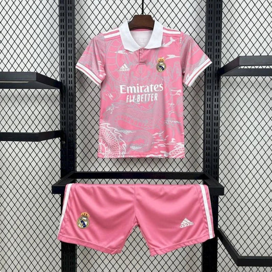 Maglia Limitata Real Madrid "Dragón Rosa" Taglia Bambino