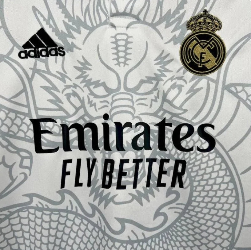 Maillot Enfant Real Madrid "Dragon Blanco" Édition Limitée