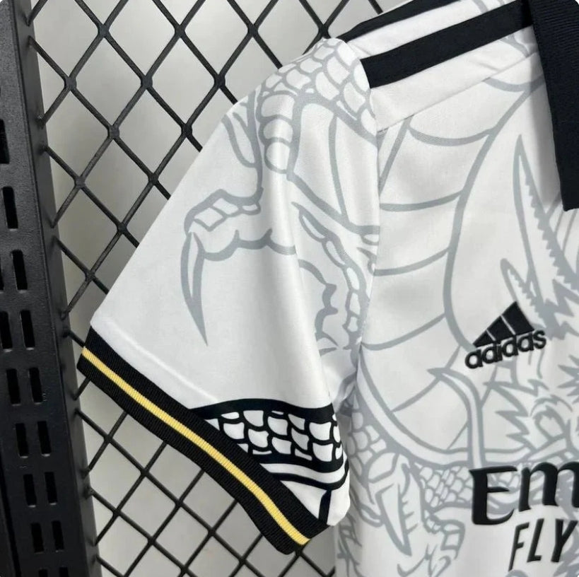 Maillot Enfant Real Madrid "Dragon Blanco" Édition Limitée