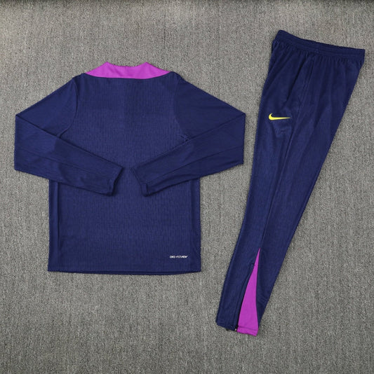 Survêtement bleu et violet FC Barcelone 2025/2026