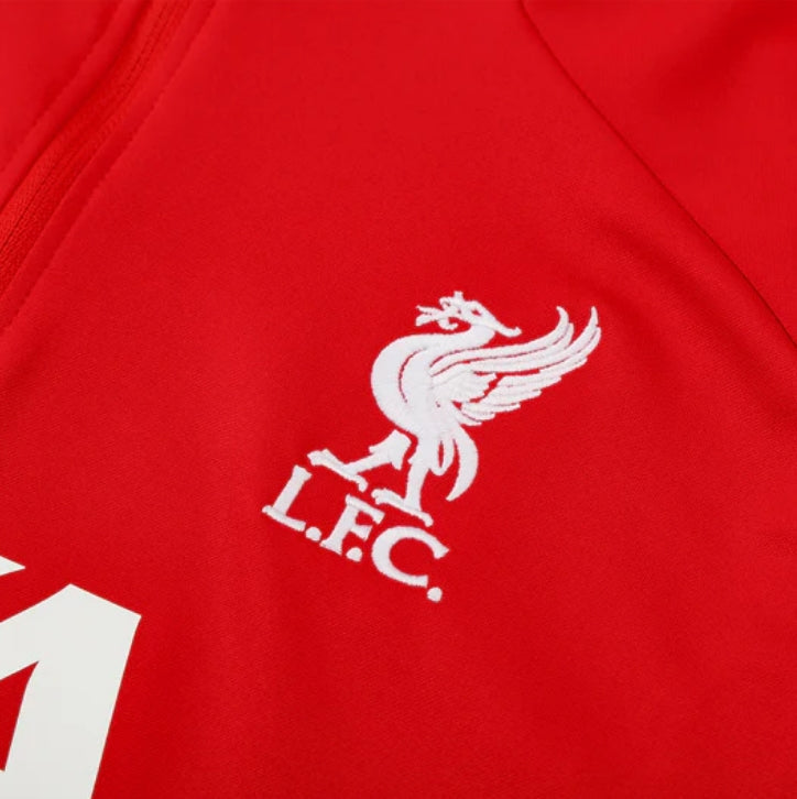 Tuta Liverpool rossa e nera 2025/2026