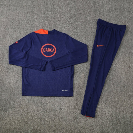 Survêtement bleu et orange du FC Barcelone 2025/2026