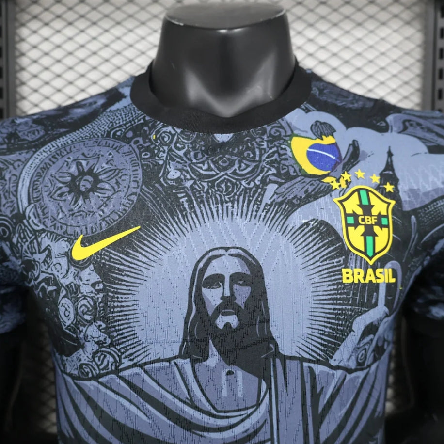 Brazil "Jesus" Limited Jersey Player Version