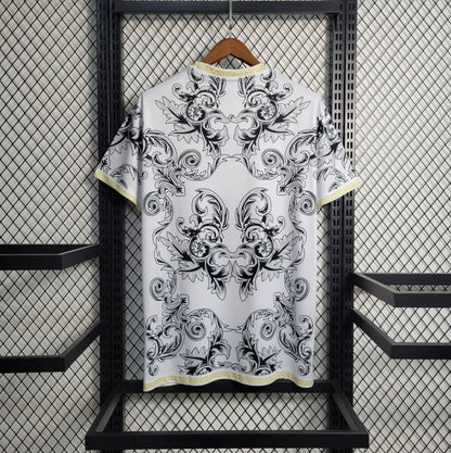 Italie "Versace" Maillot Blanc Édition Limitée