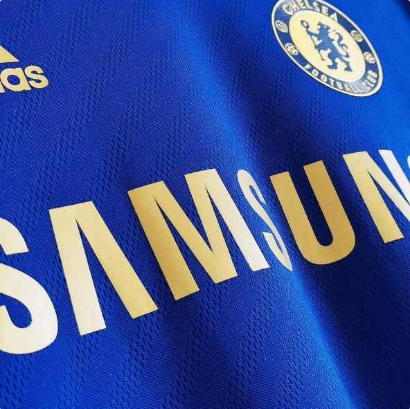 Maillot Rétro Chelsea Domicile 2012-2013 Manches Longues