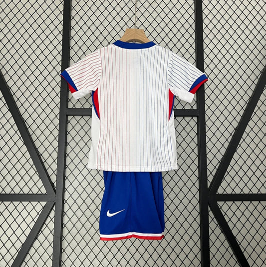 Francia Maglia Trasferta 2024 per Bambini