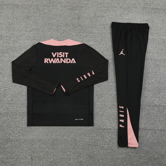 Survêtement PSG noir et rose