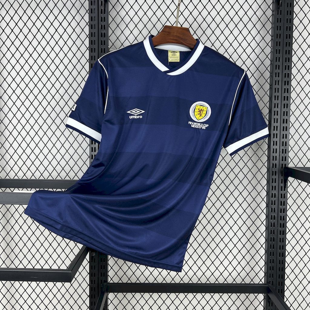Maglia Scozia Home Retrò 1986