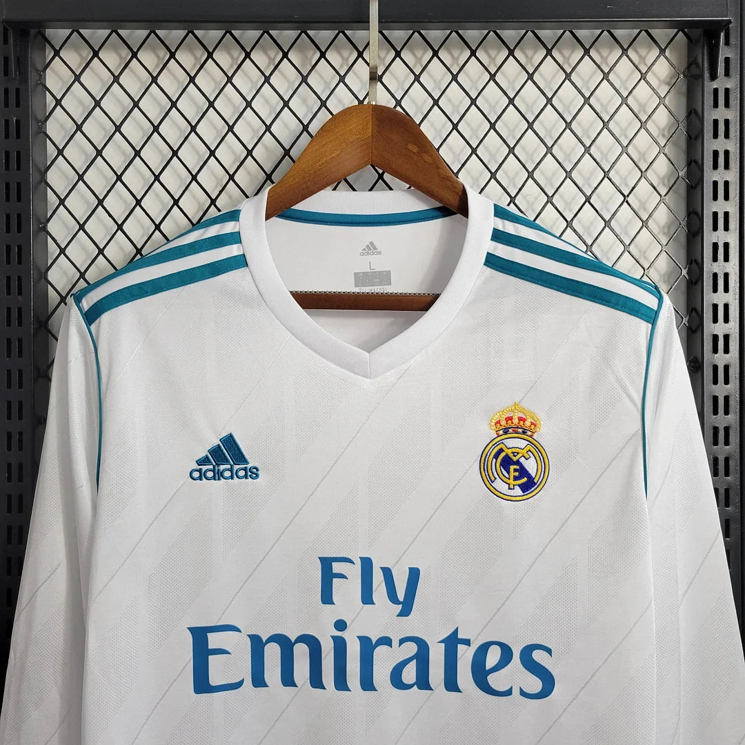 Divisa Home manica lunga Real Madrid Retro 2017-2018
