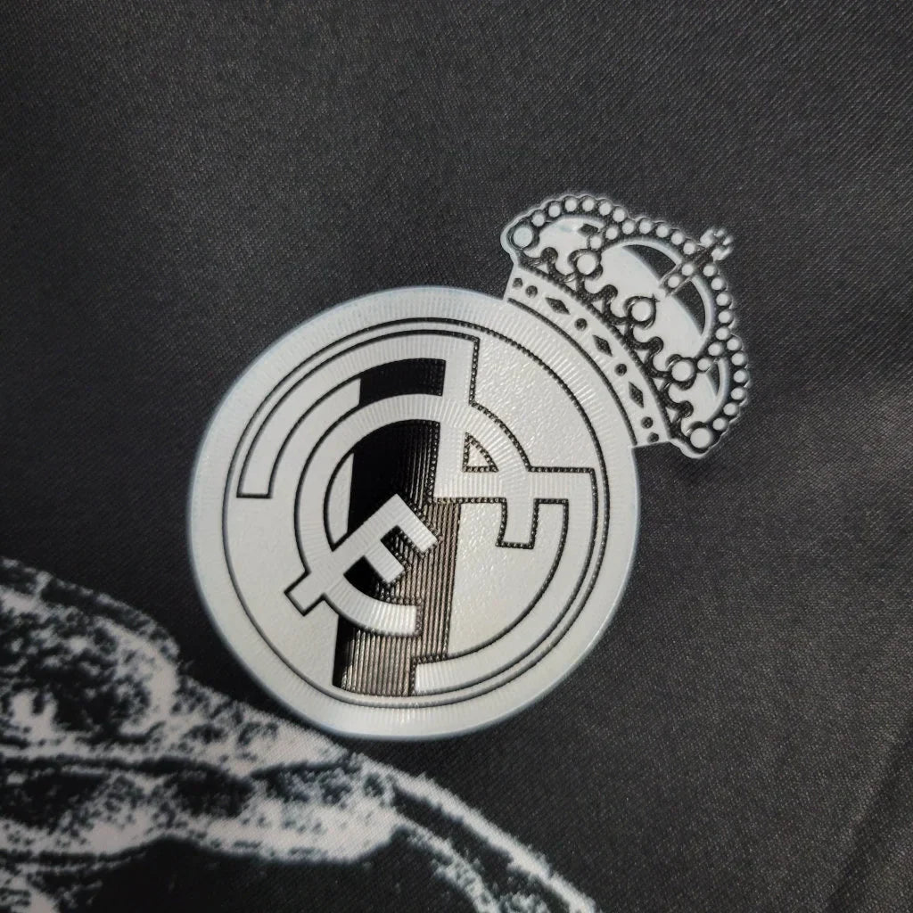 Maglia da trasferta Real Madrid retrò 2014-2015 a manica lunga