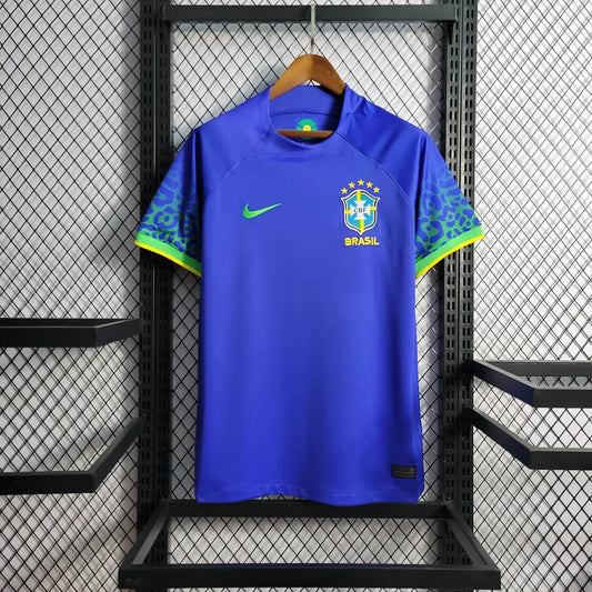 Maglia da trasferta Brasile Coppa del Mondo 2022