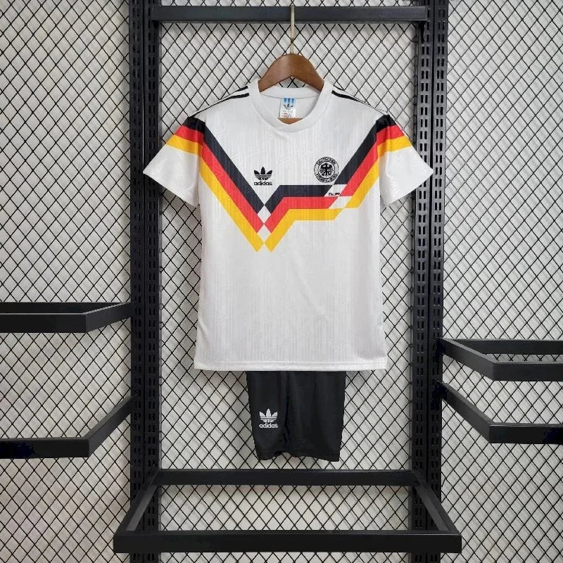 Maillot domicile Rétro Allemagne 1990 Taille Enfant