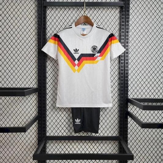 Maglia retrò Germania 1990 per bambini (taglia da casa)