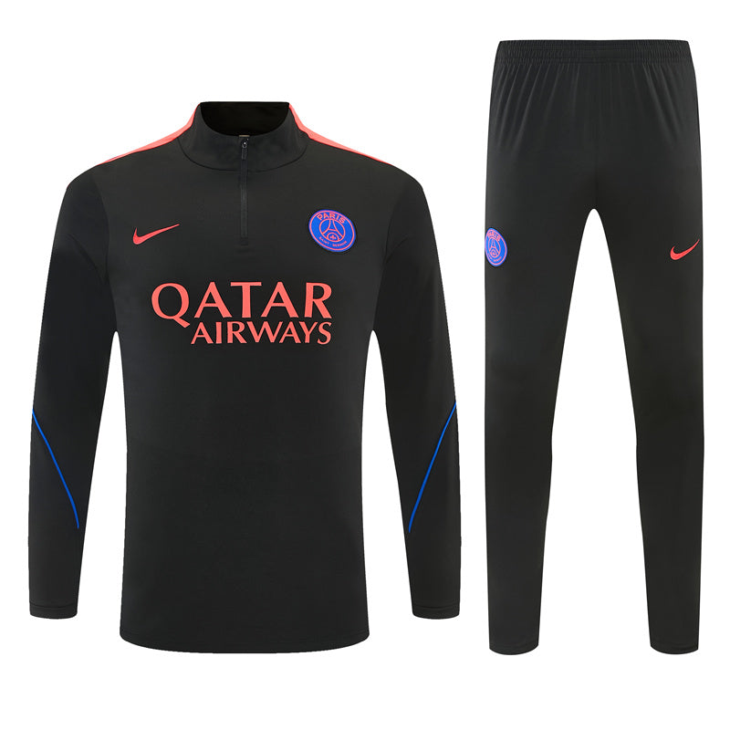 Tuta da ginnastica nera PSG 2026/2027