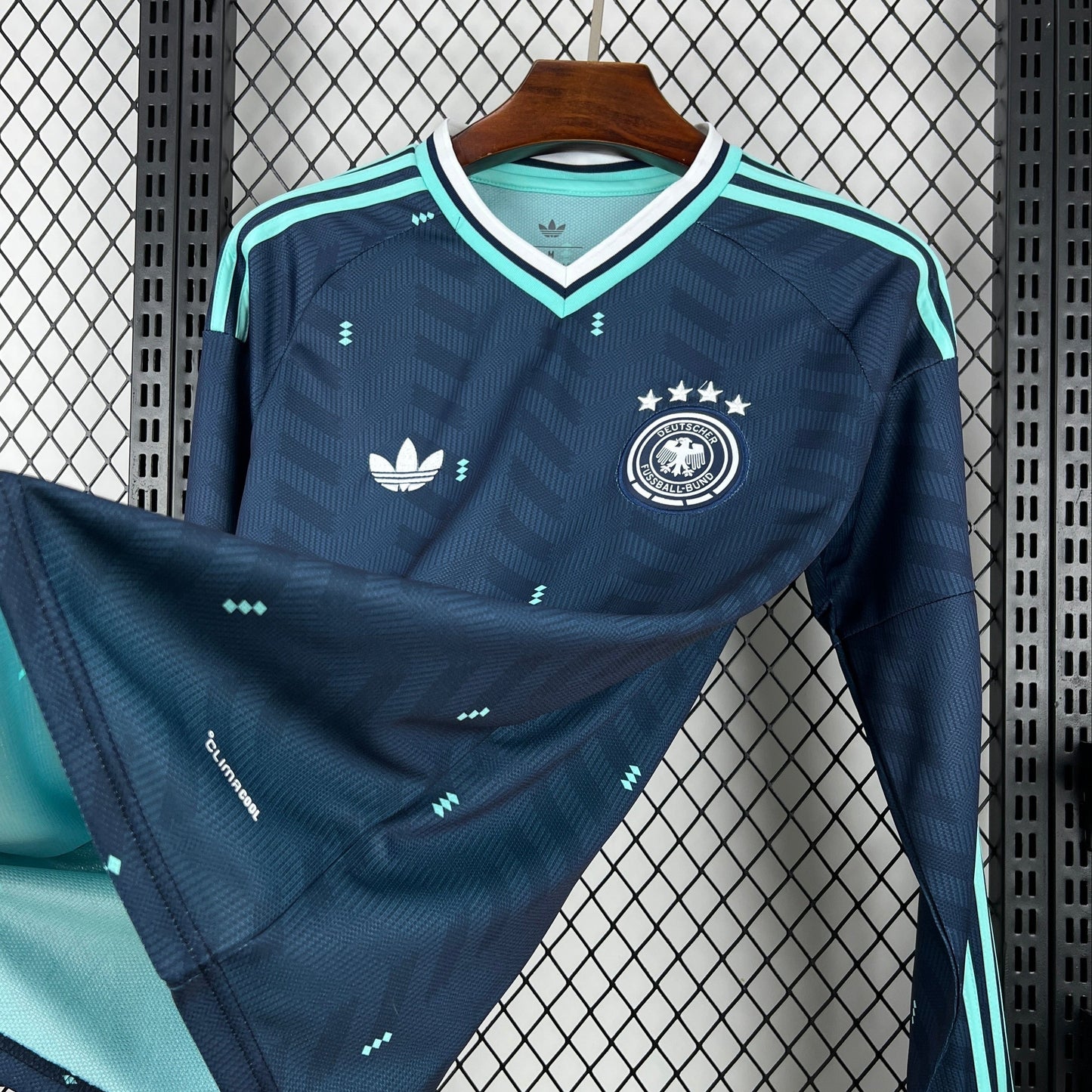 Maillot extérieur de la Coupe du Monde 2026 Allemagne Manches Longues Version Supporter
