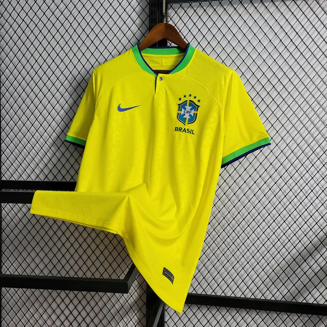 Maglia Home del Brasile - Coppa del Mondo 2022