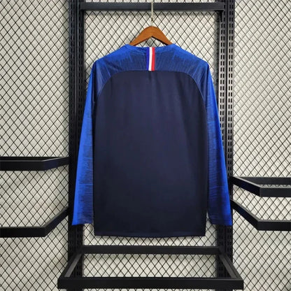 2018 Retro FIFA World Cup France Home Long Sleeve