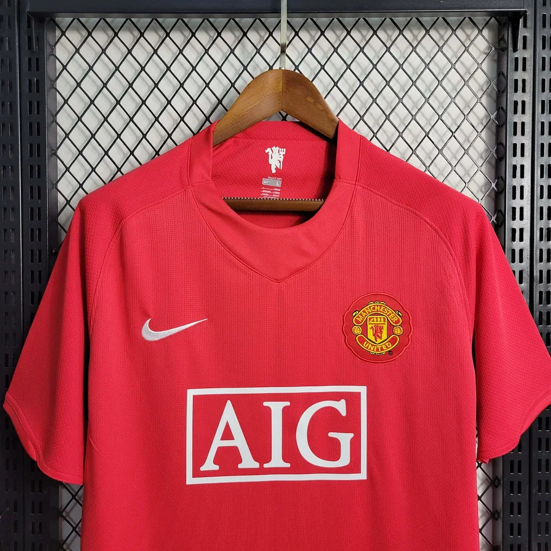 Maillot domicile rétro Manchester United 2007/2008