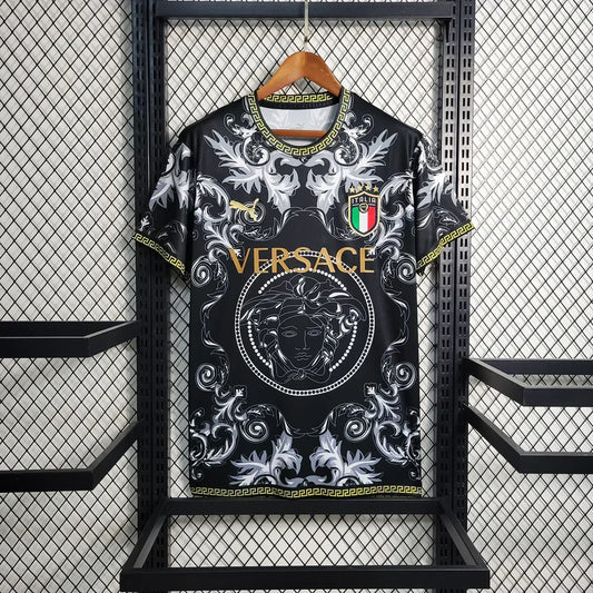 Italia "Versace" Maglia Nera Edizione Limitata