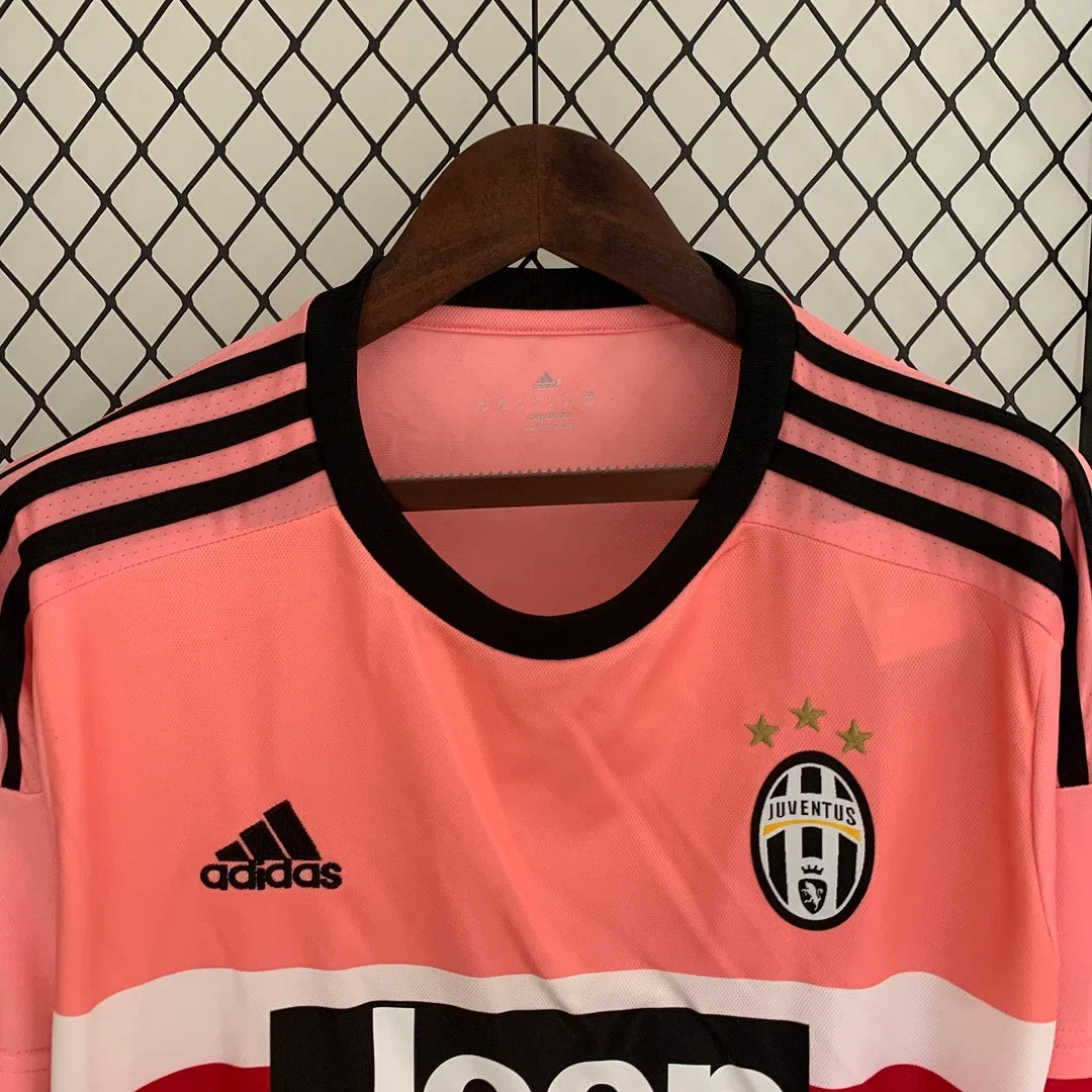 2015-2016 Juventus Retro Away Jersey Long Sleeve